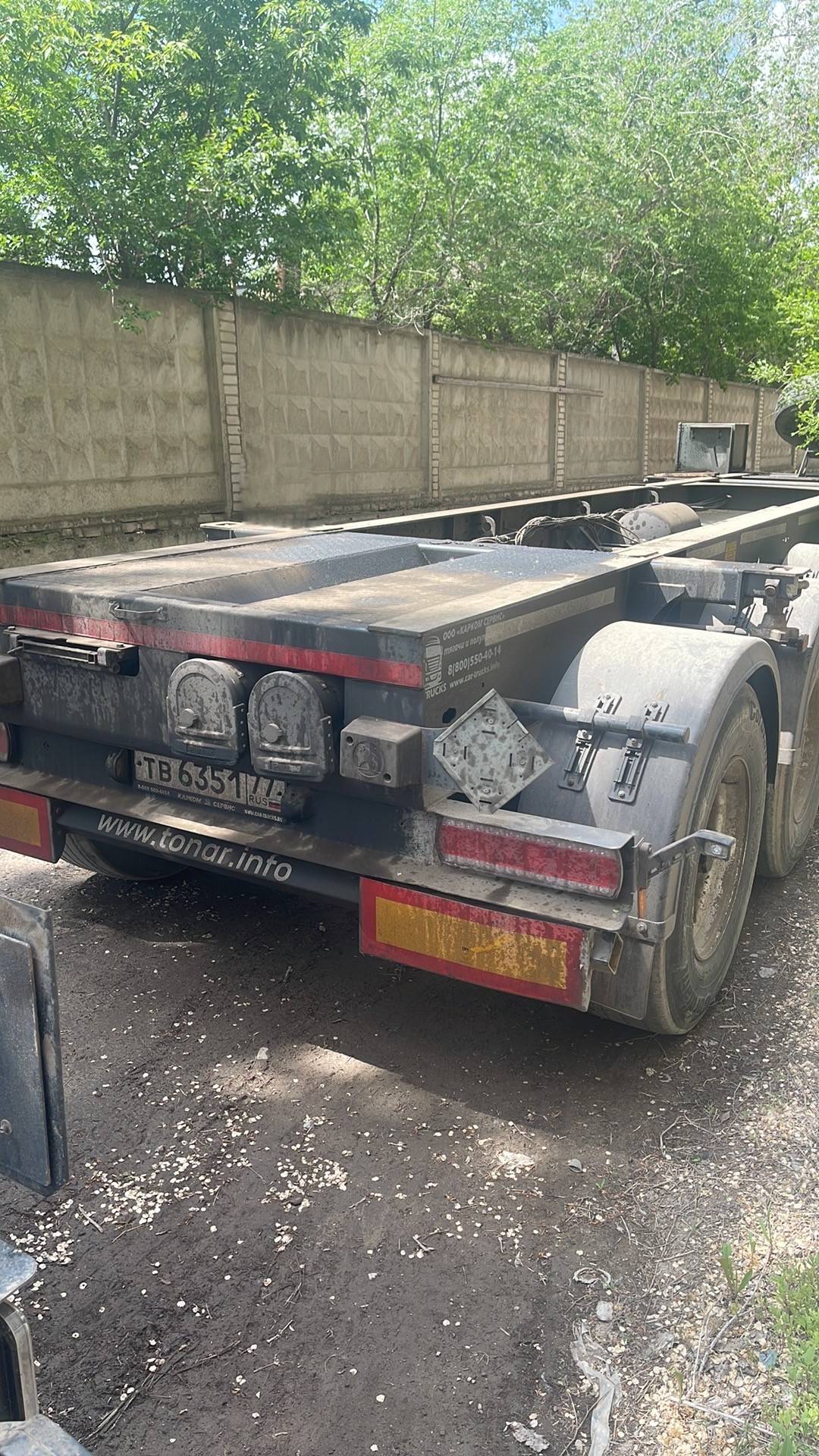 Тонар Контейнеровоз 9988, 2024 года в лизинг