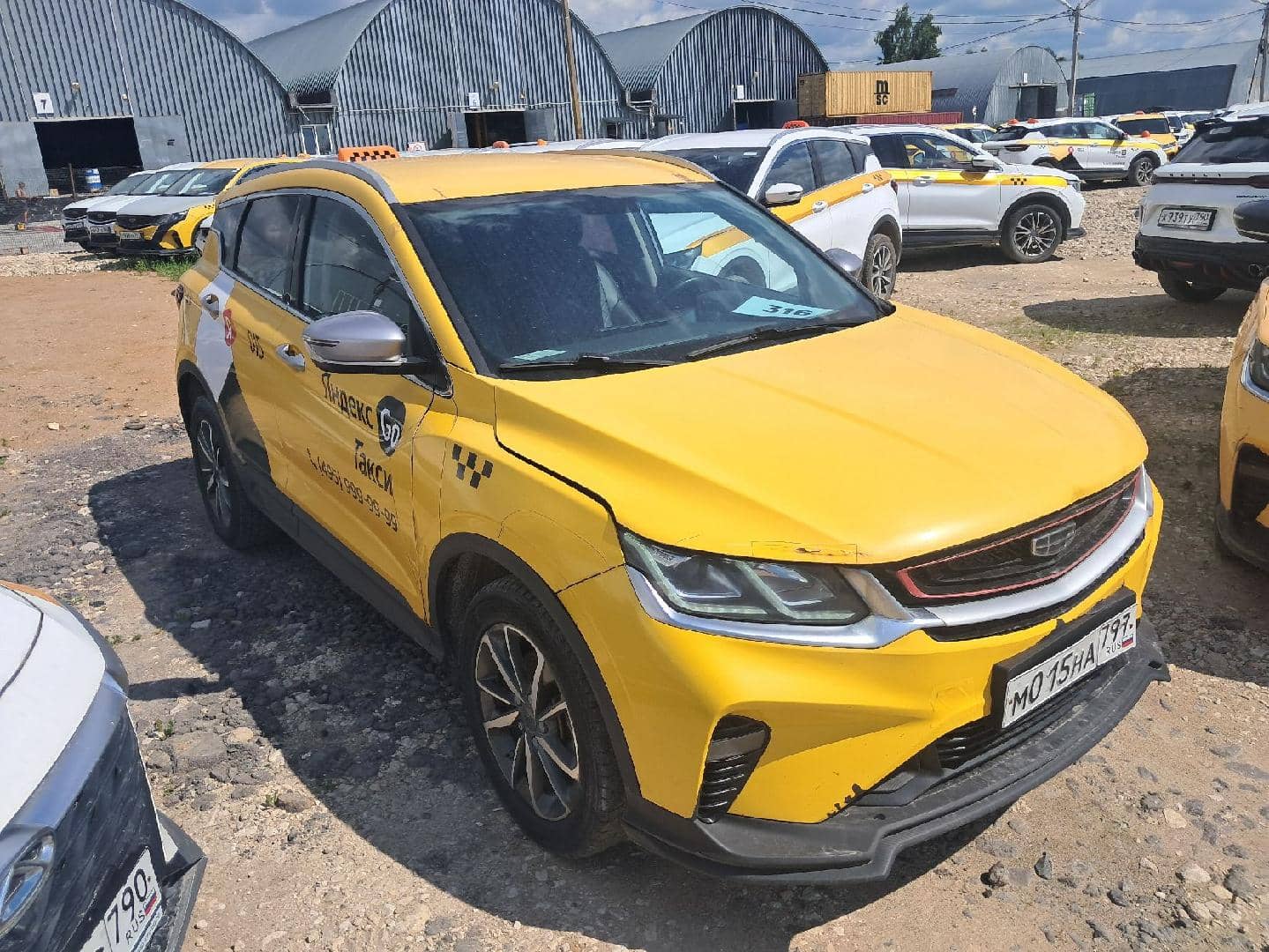 Geely Coolray,  241 913 км, 2023 года в лизинг