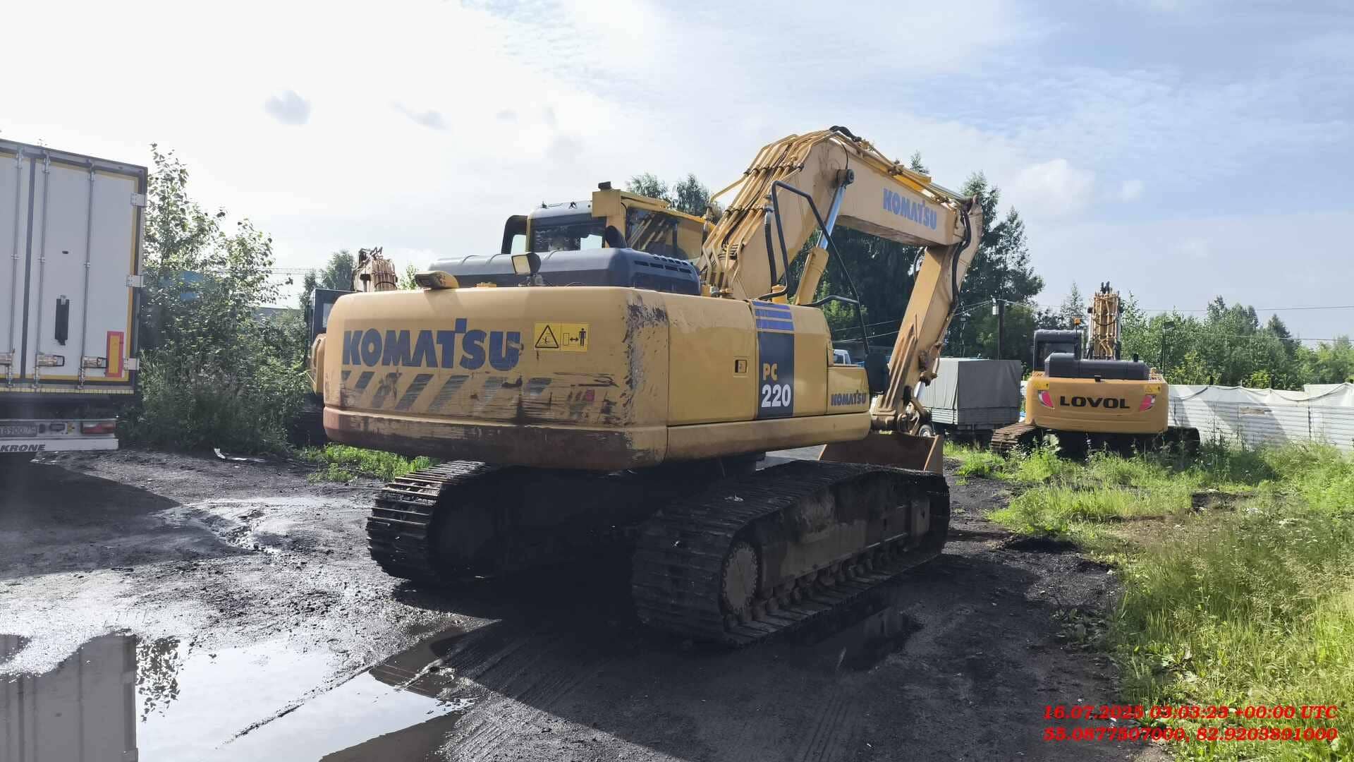 KOMATSU PC220-8MO, 2021 года в лизинг