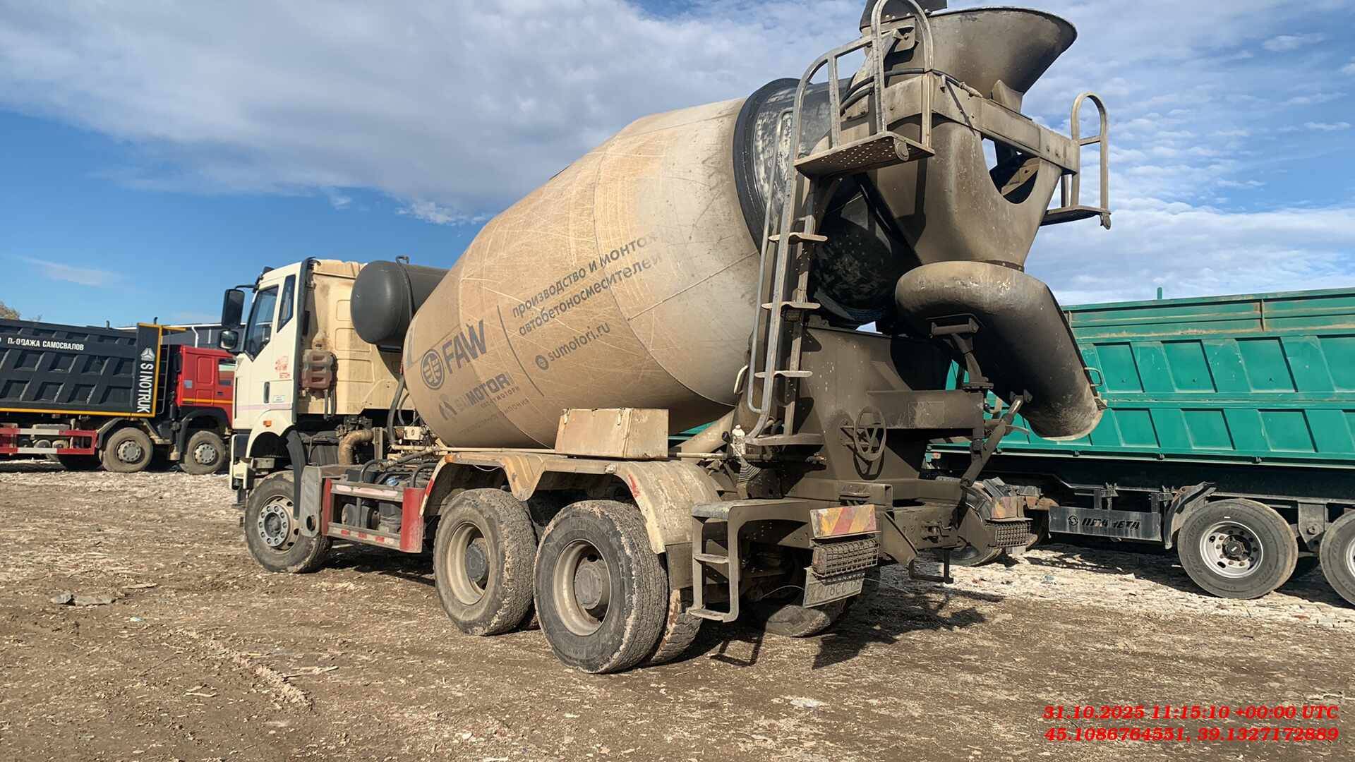 FAW CA3250P66K2T1E5  6х4,  72 154 км, 2022 года