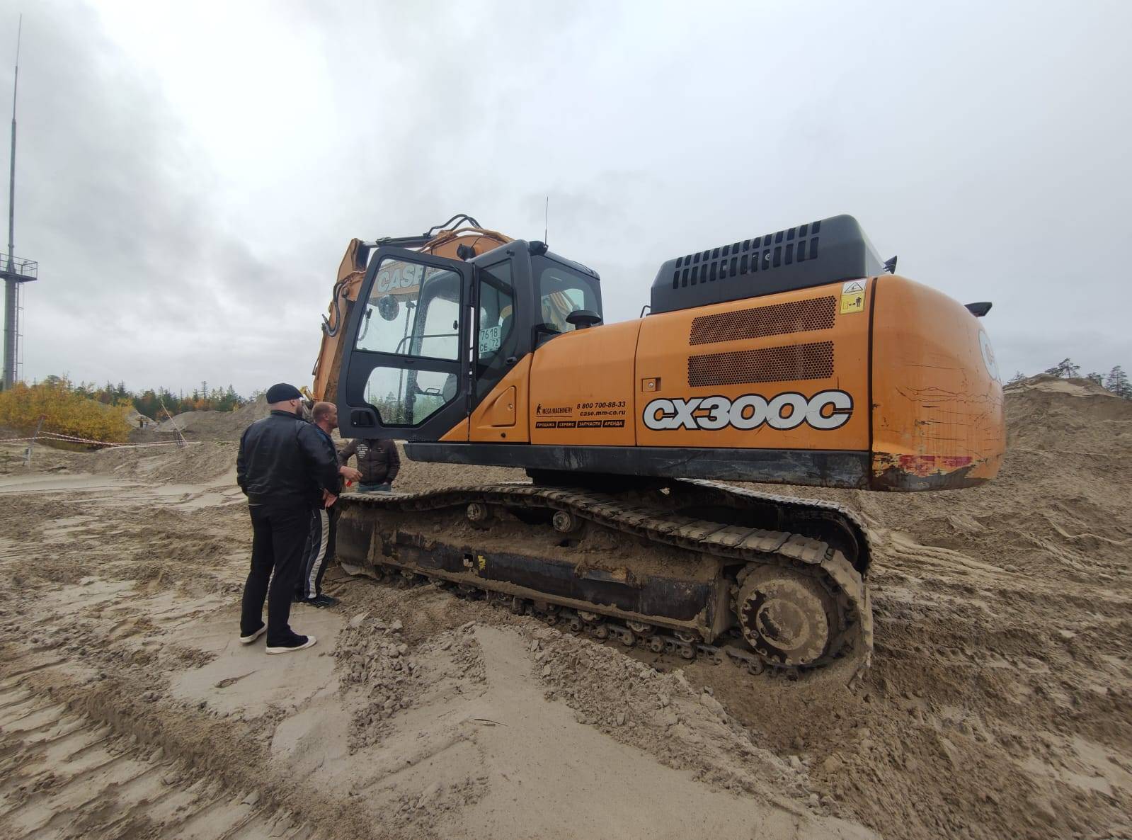 CASE CX300C Лот 000008891