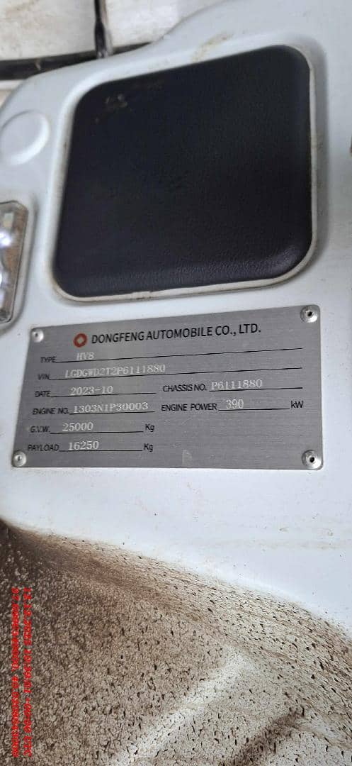 DongFeng VASOL HV8,  92 720 км, 2023 года в лизинг