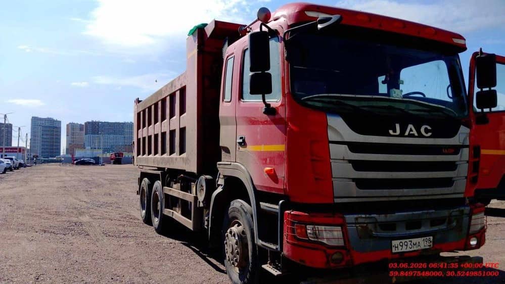 JAC N350 6x4,  168 302 км, 2022 года в лизинг