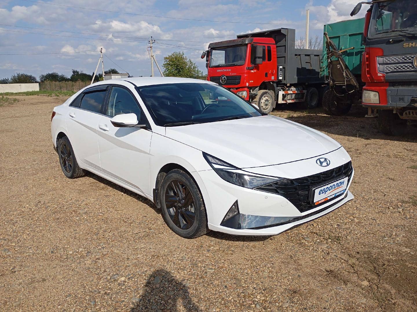 Hyundai Elantra,  55 450 км, 2022 года в лизинг