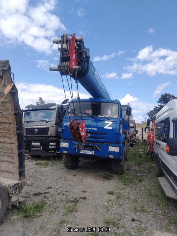 Клинцы КС-55729-5К-3 KAMAZ-43118 (6х6) (Е4) г/п 32т. стрела 33м. ,  14 058 км, 2021 года в лизинг