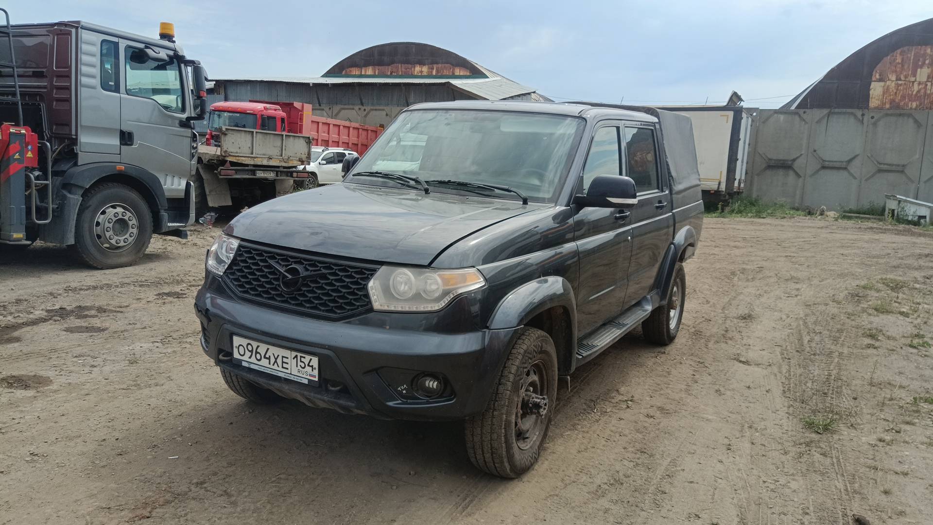 УАЗ Pickup,  85 491 км, 2023 года в лизинг