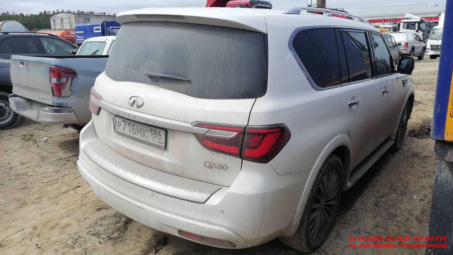 INFINITI QX80,  135 641 км, 2019 года в лизинг