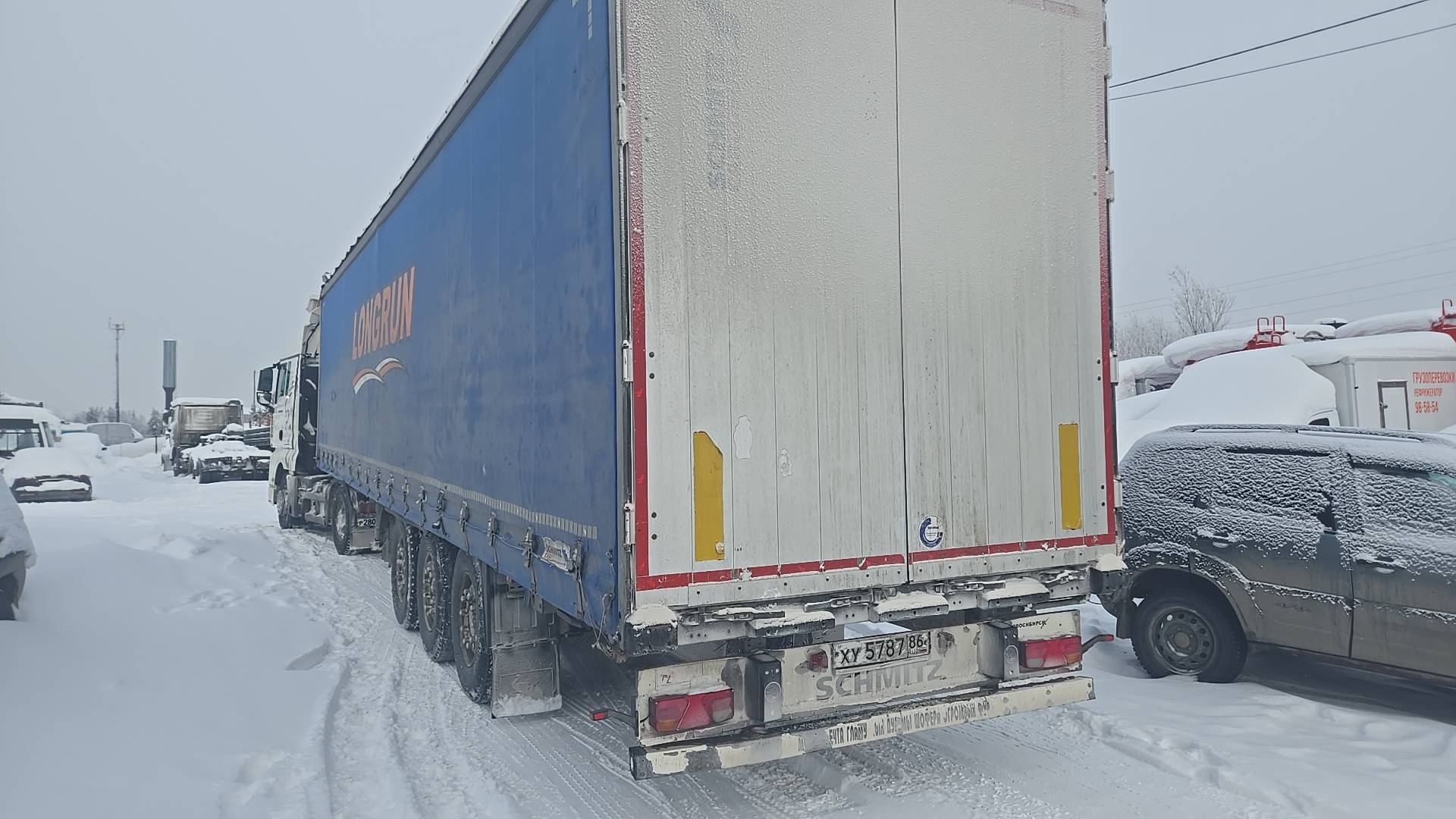 SCHMITZ Шторный 9084, 2014 года