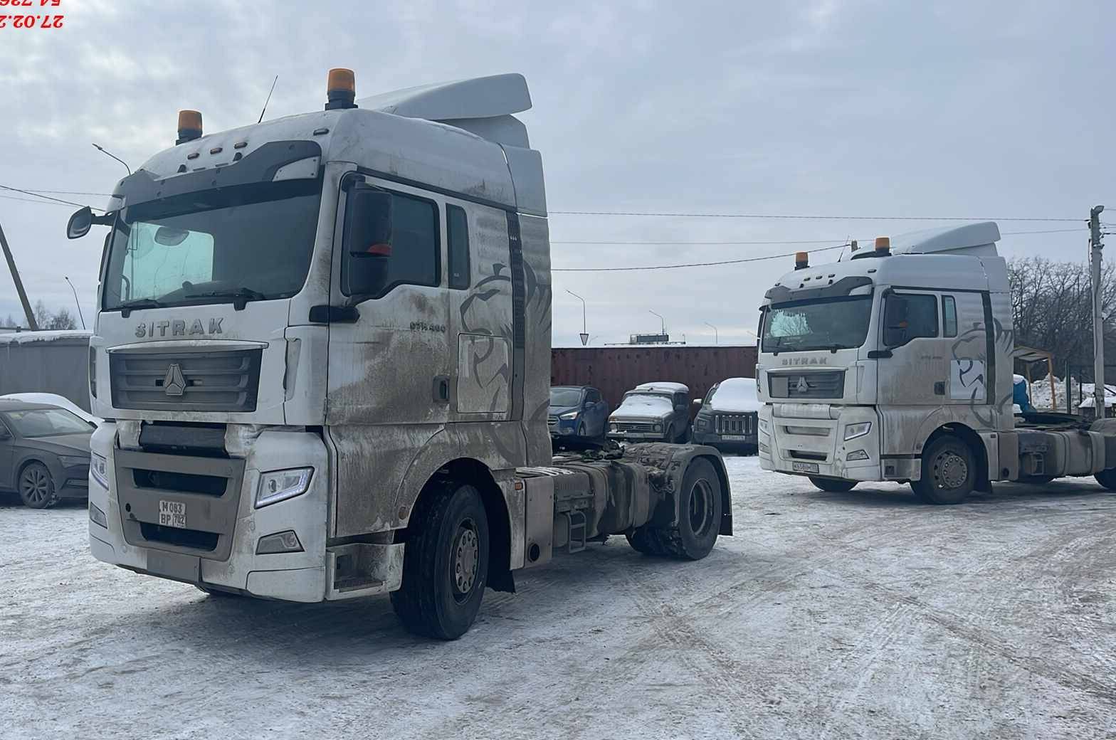 Sitrak C7H 4x2 ZZ4186V361HE,  429 763 км, 2023 года в лизинг