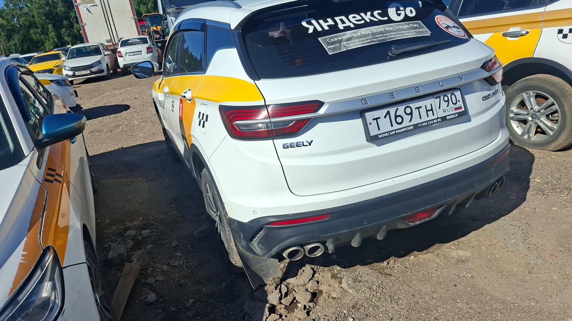 Geely Coolray,  256 299 км, 2023 года в лизинг