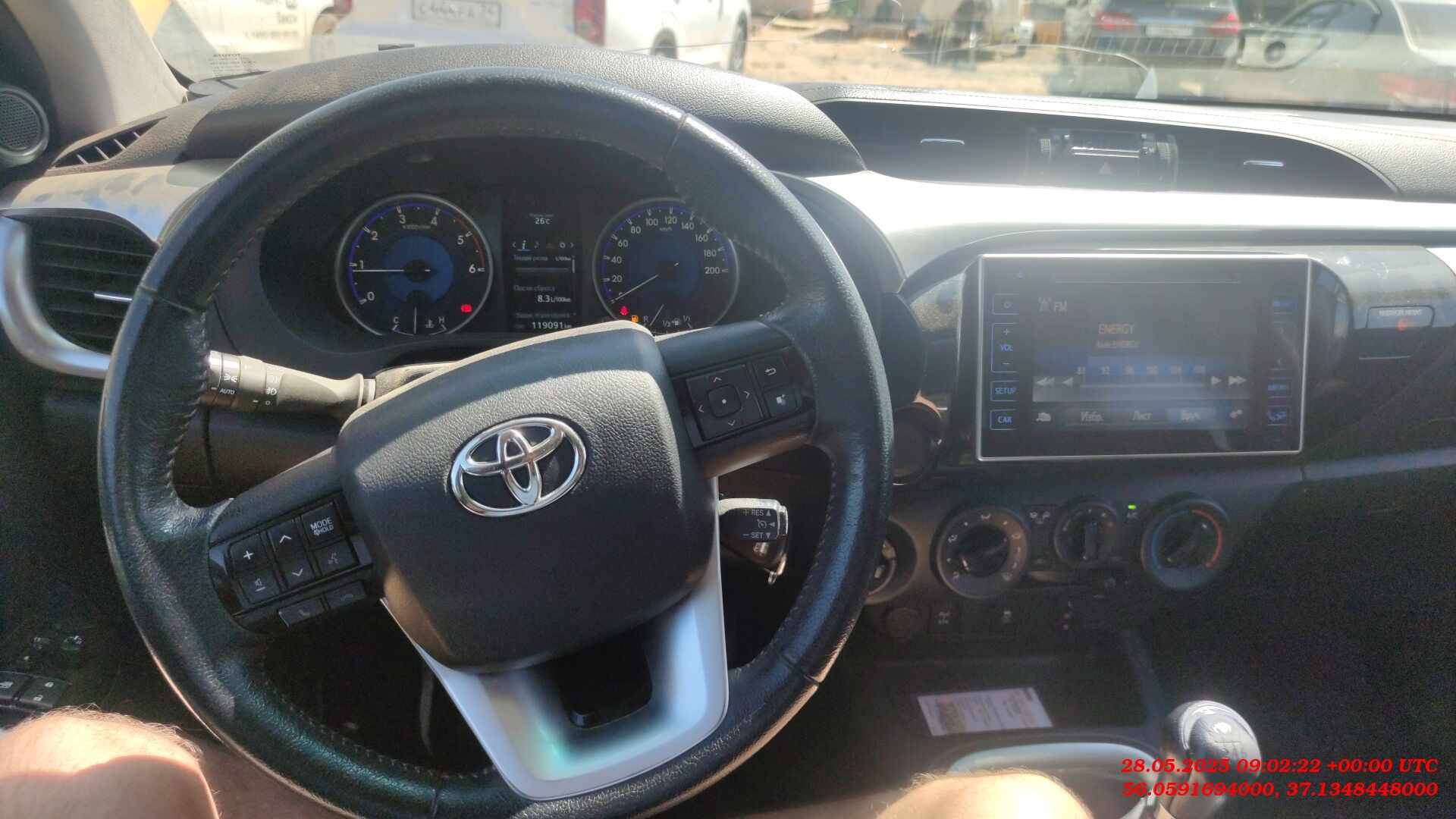 Toyota Hilux,  119 091 км, 2019 года в лизинг
