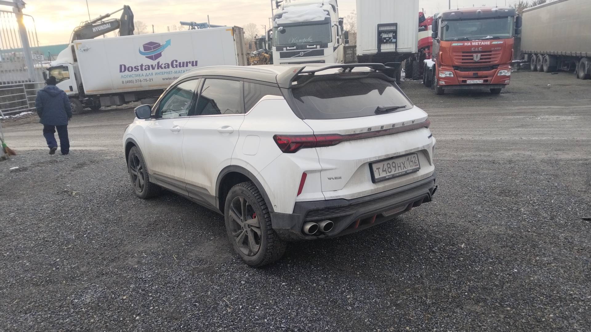 Geely Coolray,  18 215 км, 2023 года в лизинг