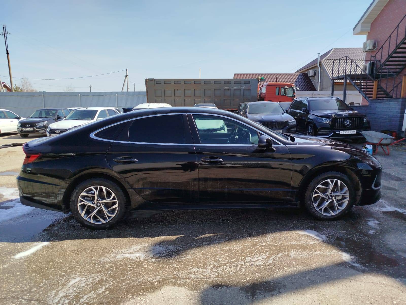Hyundai Sonata,  116 988 км, 2020 года в лизинг