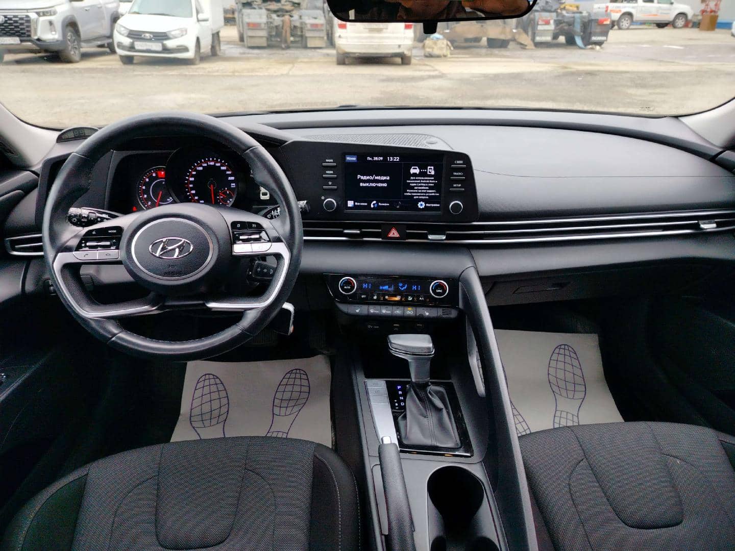 Hyundai Elantra,  51 304 км, 2022 года в лизинг