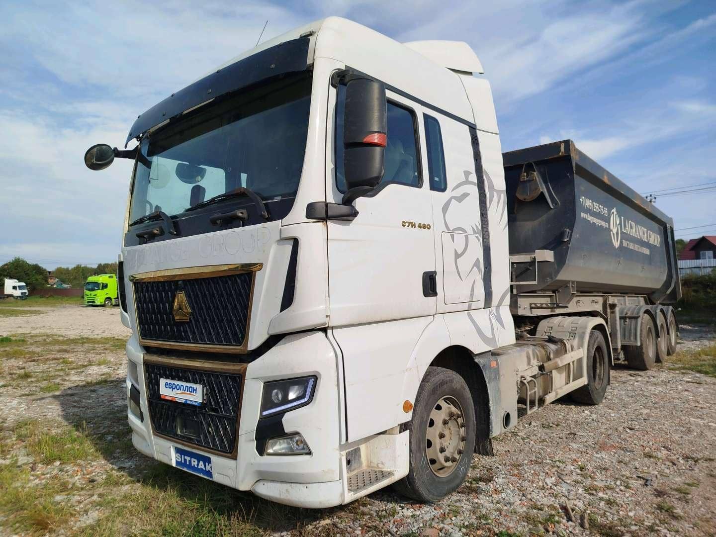 Sitrak C7H MAX ZZ4186V391HE,  456 575 км, 2023 года в лизинг