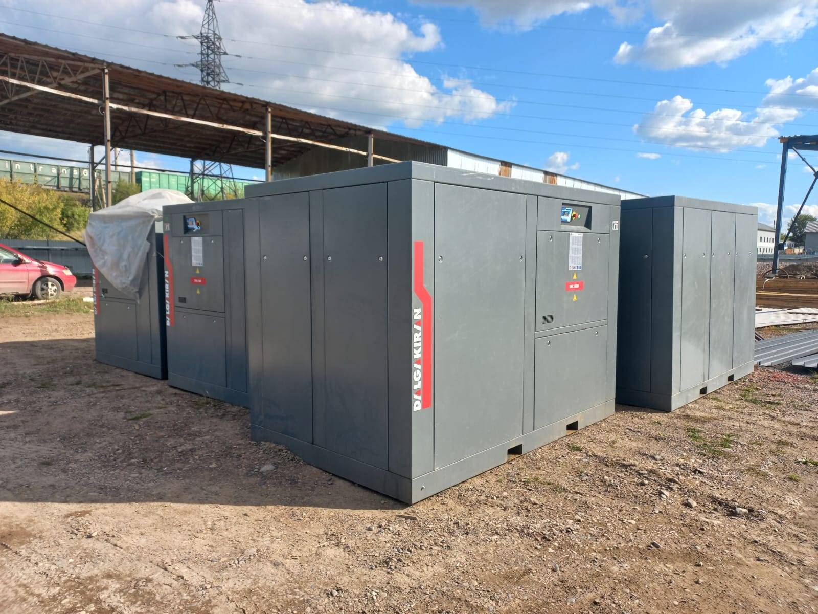Dalgakiran DVK 180-7 Винтовой компрессор Лот 000001250