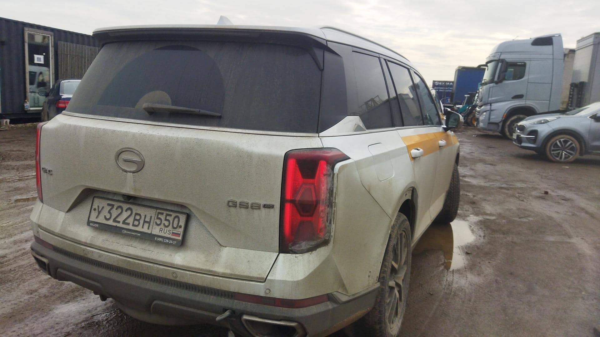 GAC GS8,  92 548 км, 2024 года в лизинг