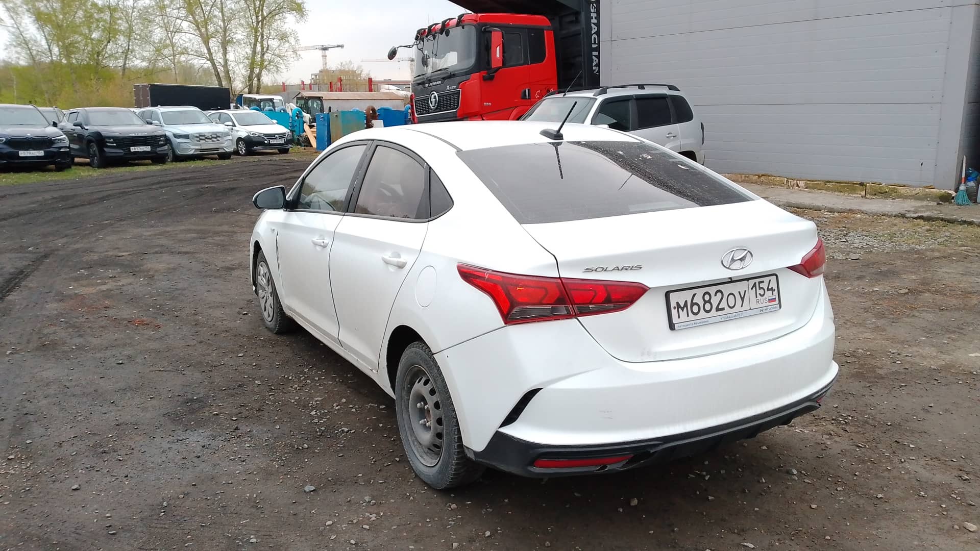 Hyundai Solaris,  126 358 км, 2020 года в лизинг