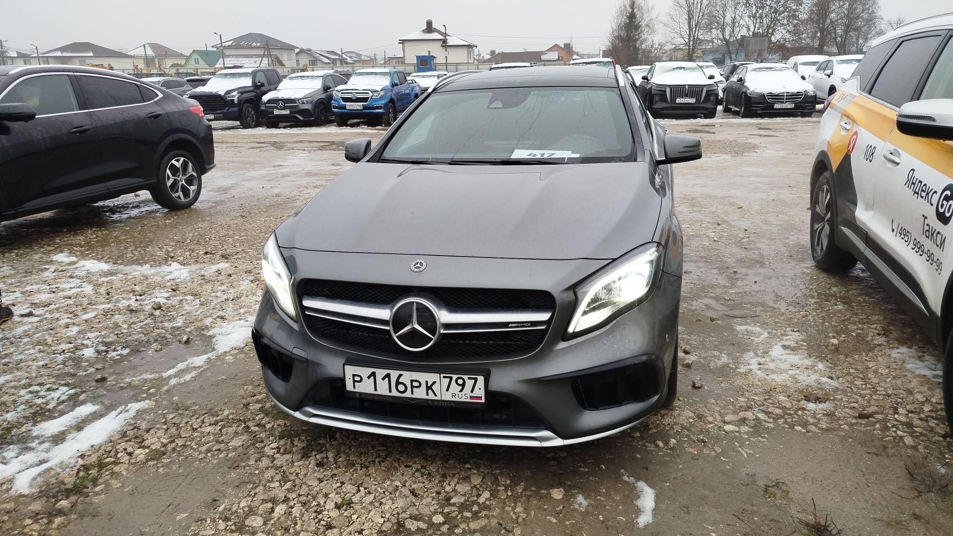 Mercedes-Benz GLA,  42 479 км, 2018 года в лизинг