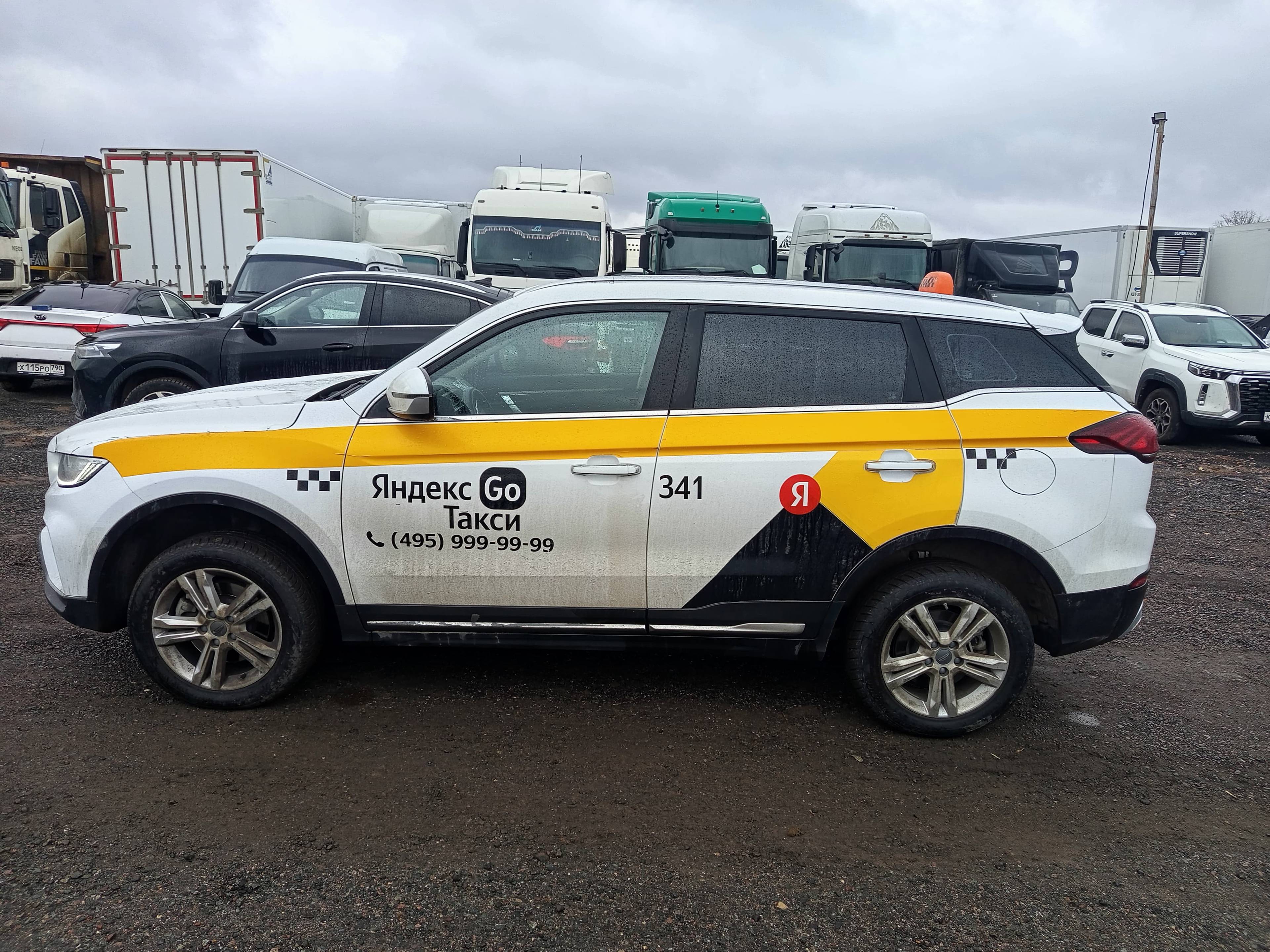Geely Atlas Pro,  121 364 км, 2023 года в лизинг