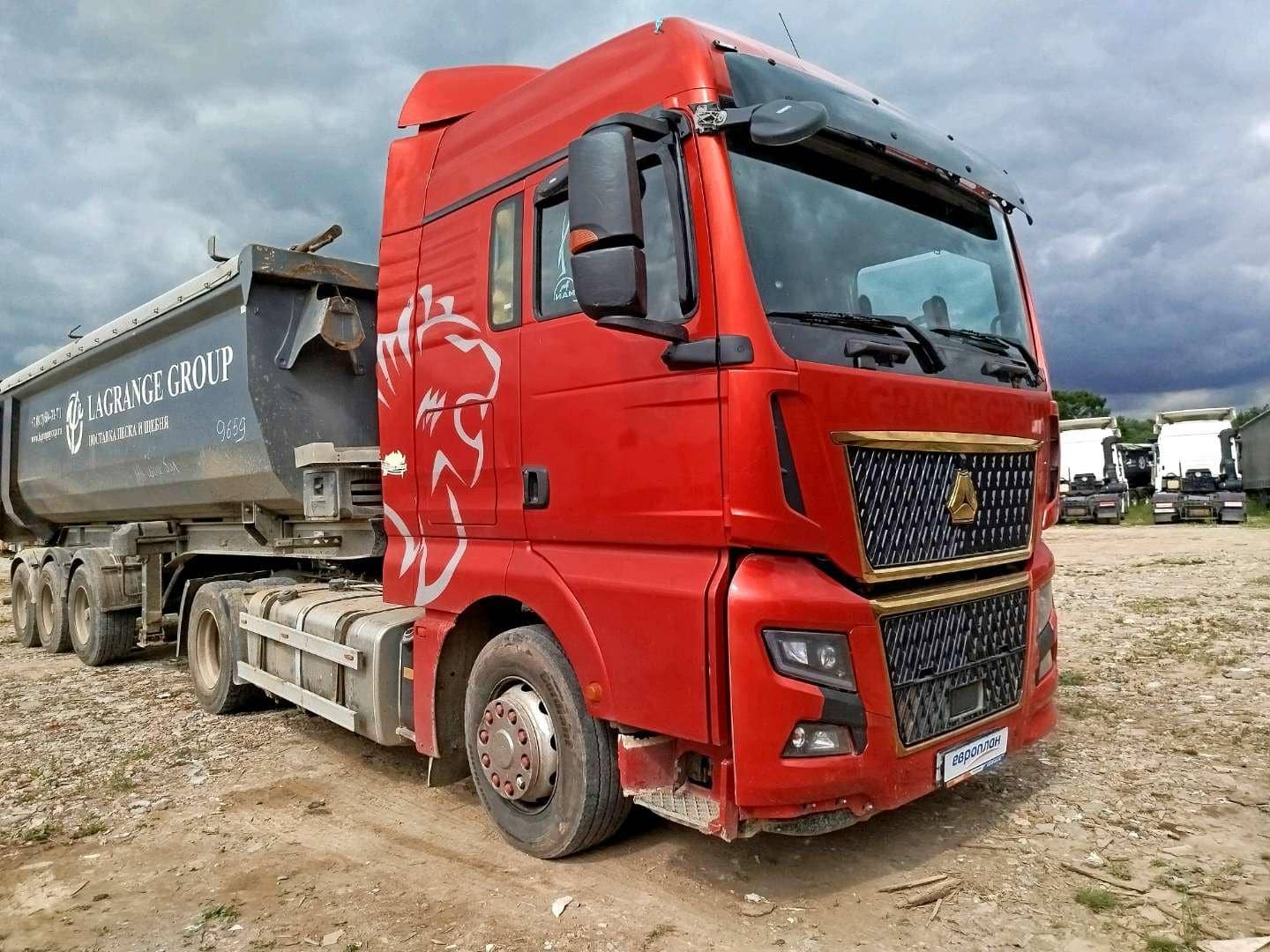 Sitrak C7H MAX ZZ4186V391HE,  564 209 км, 2023 года в лизинг
