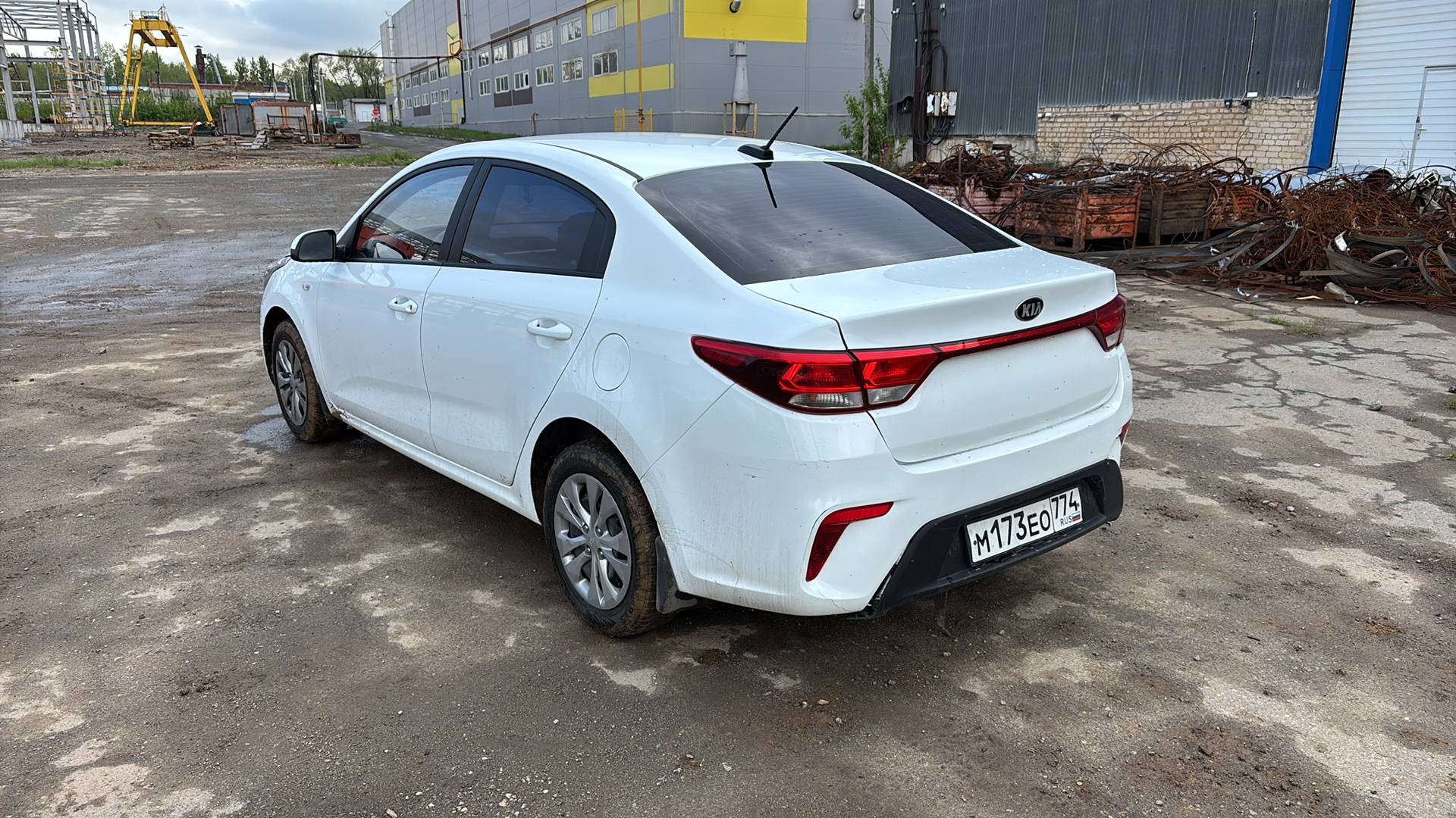 KIA Rio,  174 223 км, 2020 года