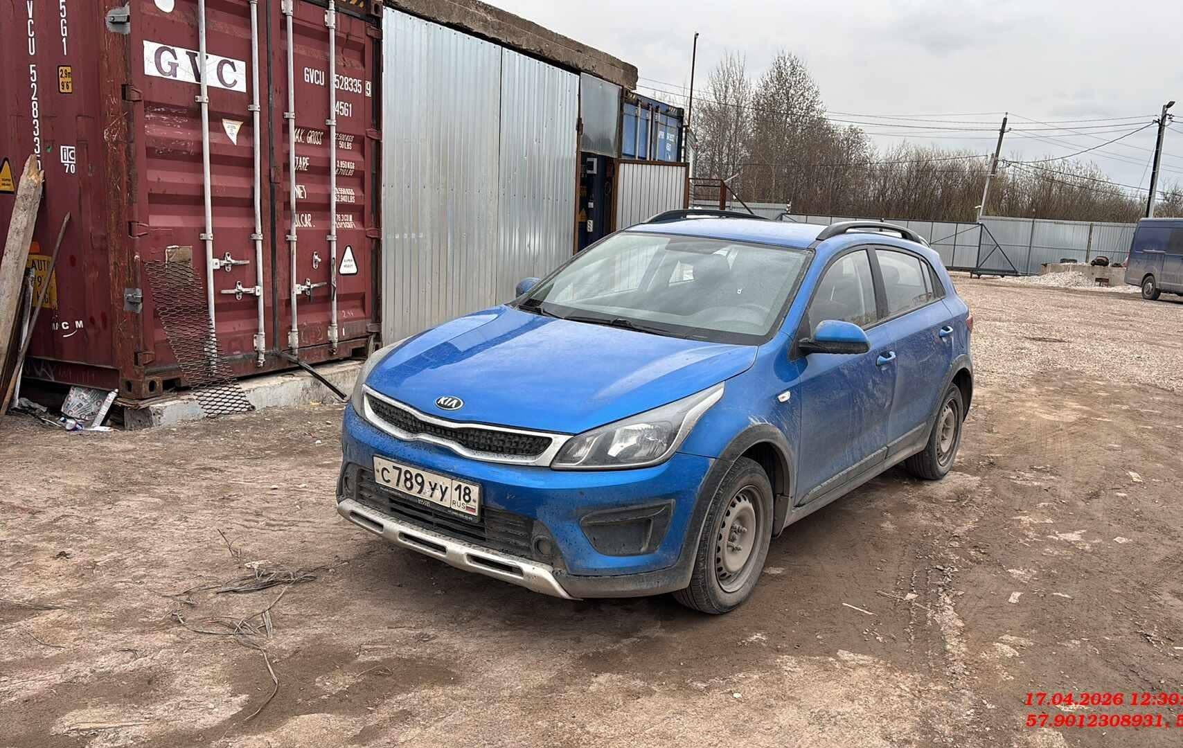 KIA Rio X-Line,  147 085 км, 2019 года в лизинг