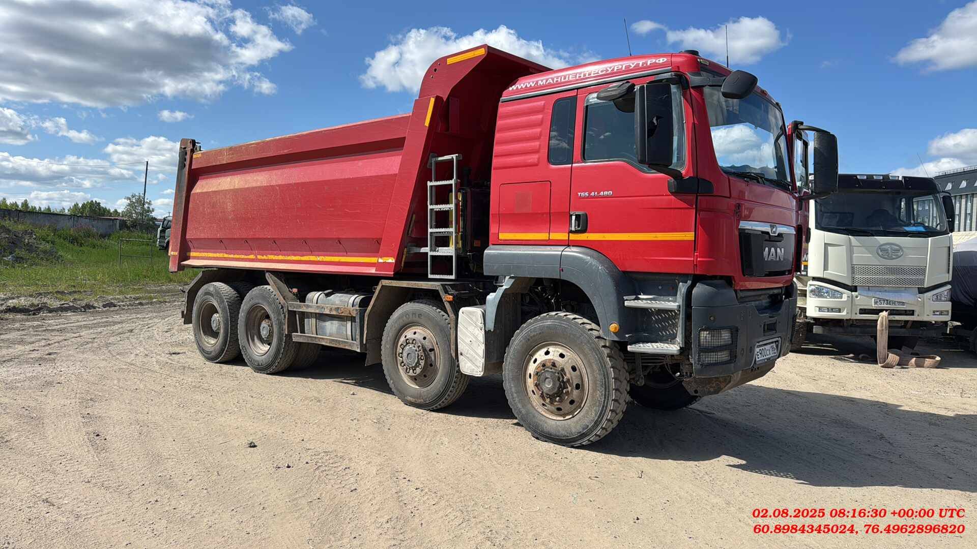 MAN TGS 41.480 8X8 BB-WW (M),  560 000 км, 2019 года в лизинг
