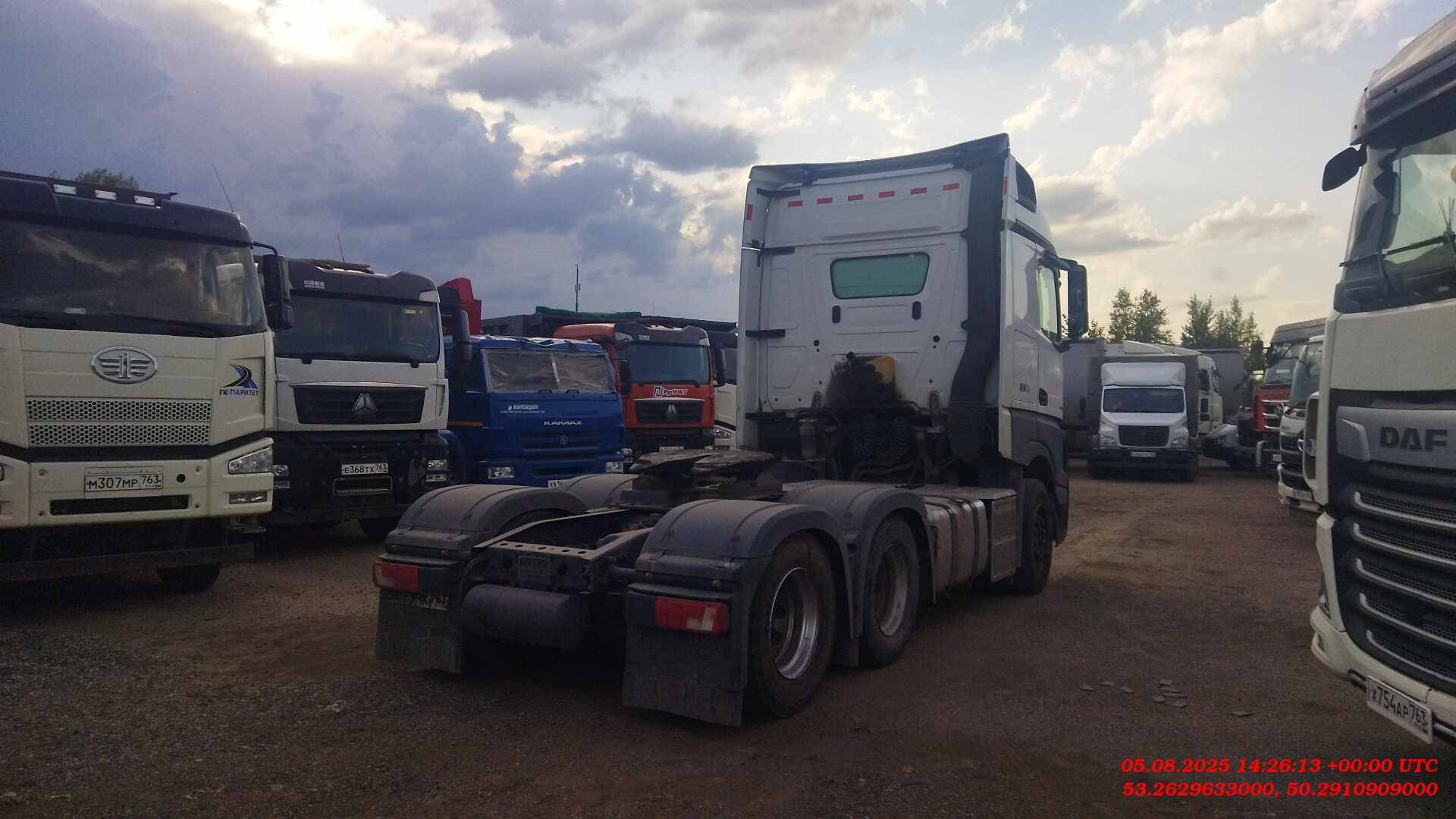 Mercedes-Benz Actros C 2658 6X4 (StreamSpace),  81 907 км, 2022 года в лизинг