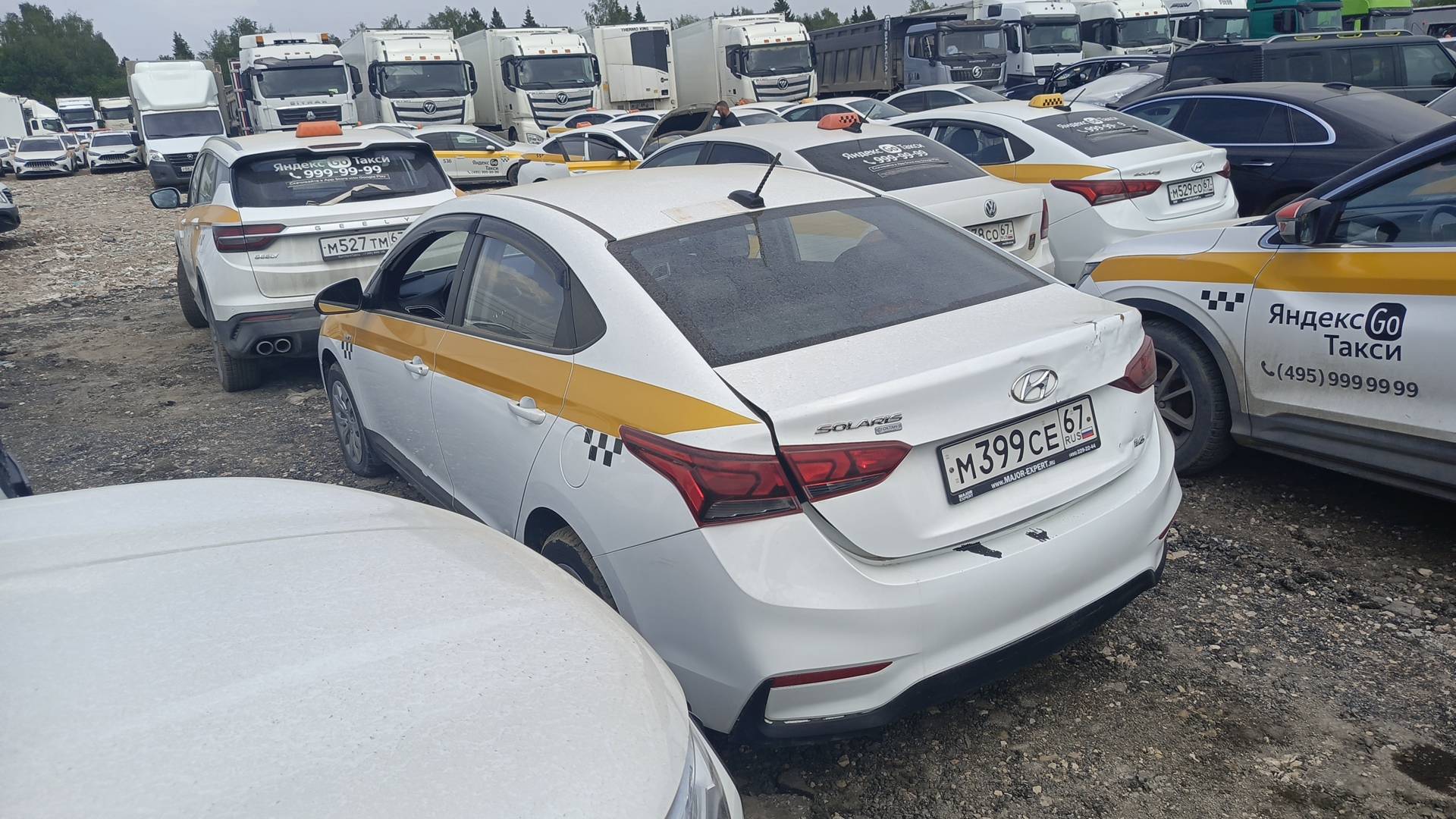 Hyundai Solaris,  207 078 км, 2019 года в лизинг