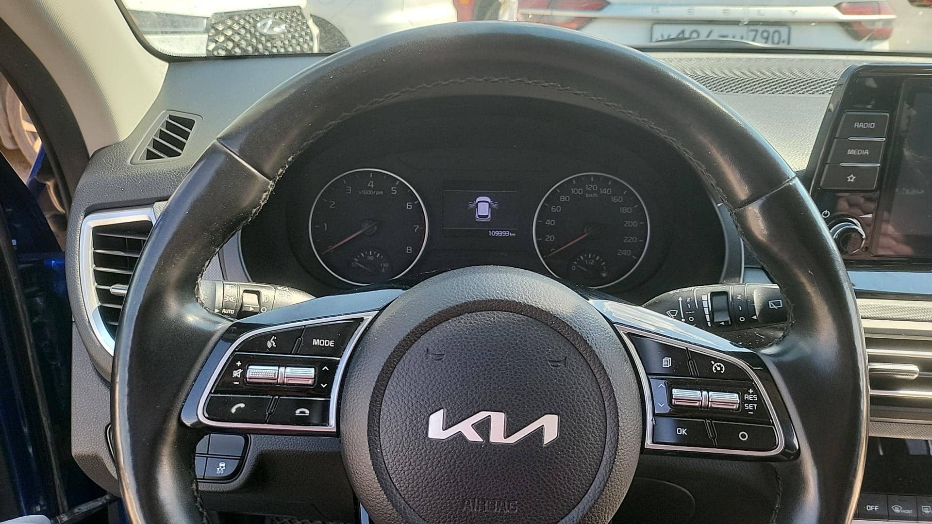 KIA Seltos,  109 393 км, 2022 года в лизинг