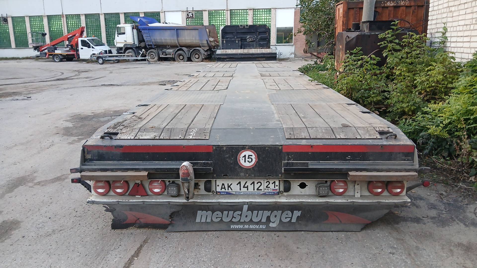 НОВТРАК Meusburger Тяжеловоз низкорамный раздвижной, ТP-480, 2023 года в лизинг