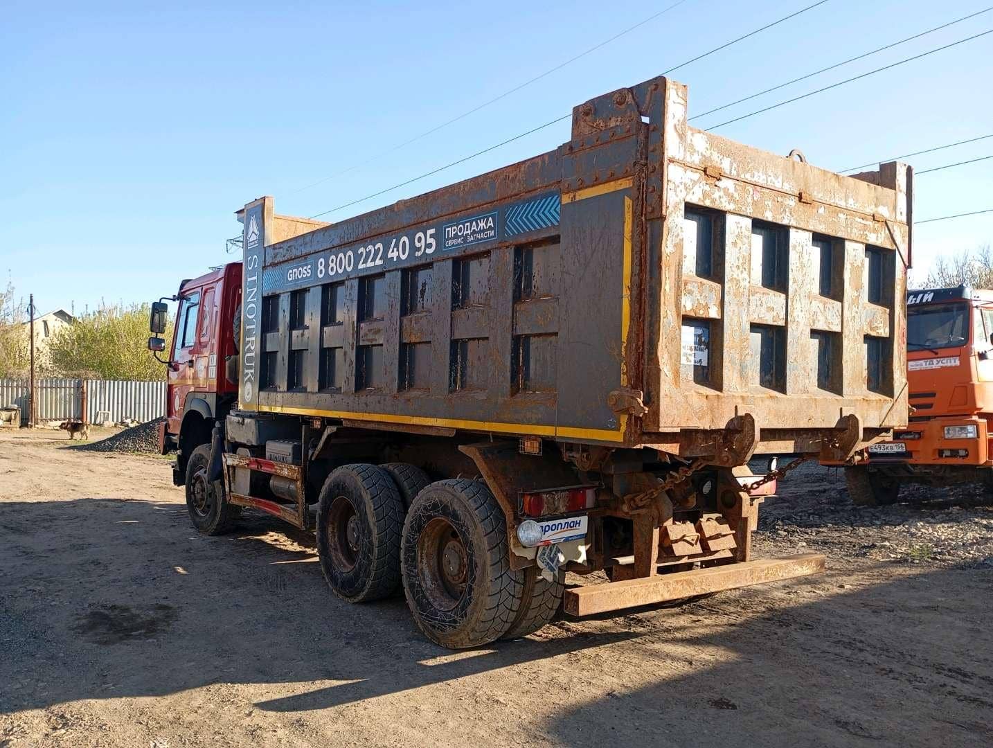 HOWO ZZ3327S3857E 6х6,  222 101 км, 2022 года в лизинг