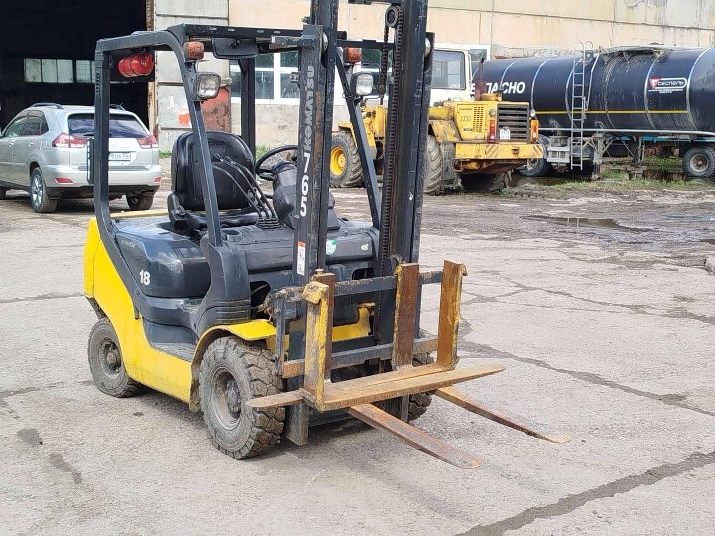 KOMATSU FD18T-21,  14 км, 2020 года в лизинг