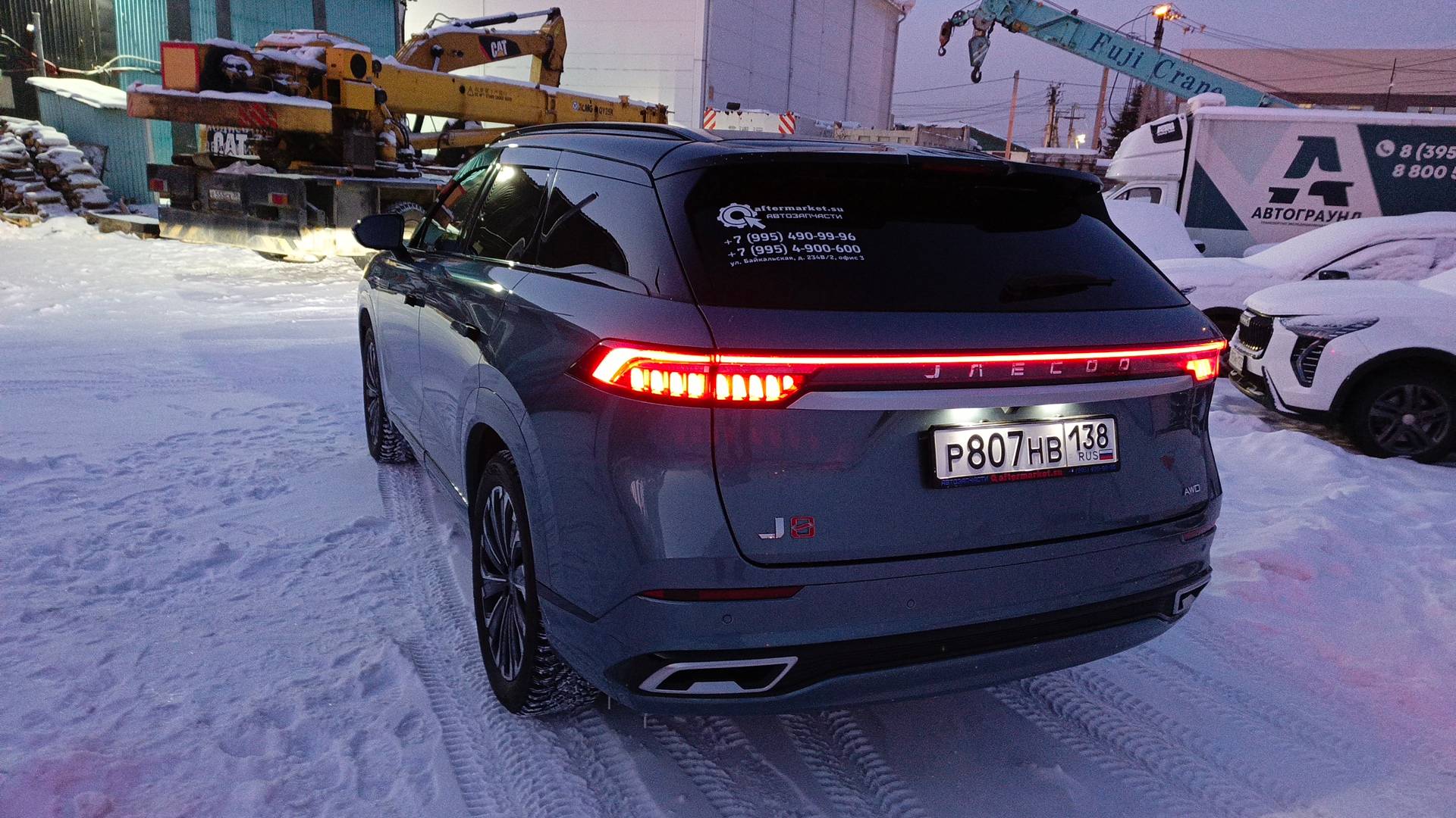 Jaecoo J8,  22 800 км, 2024 года в лизинг