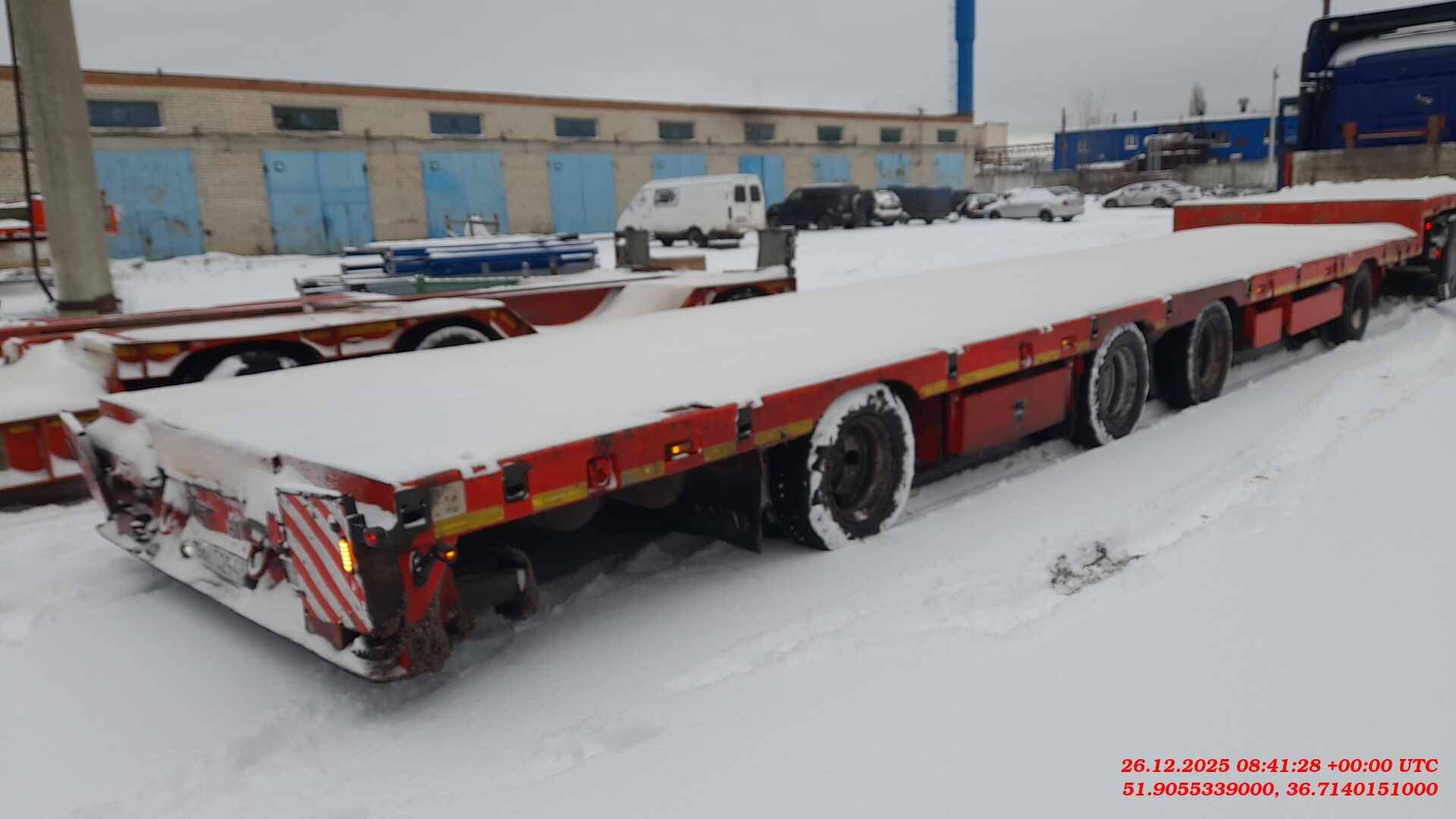 Тверьстроймаш Низкорамный раздвижной полуприцеп 993941-LE35, 2020 года в лизинг