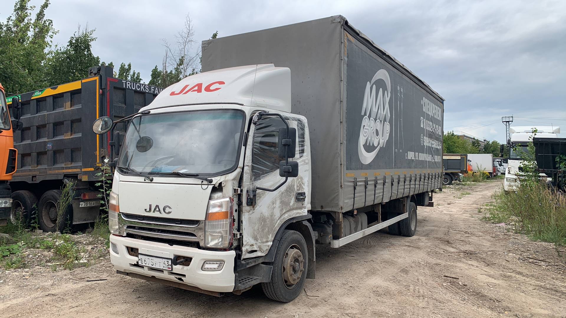 JAC N 120,  549 500 км, 2022 года в лизинг