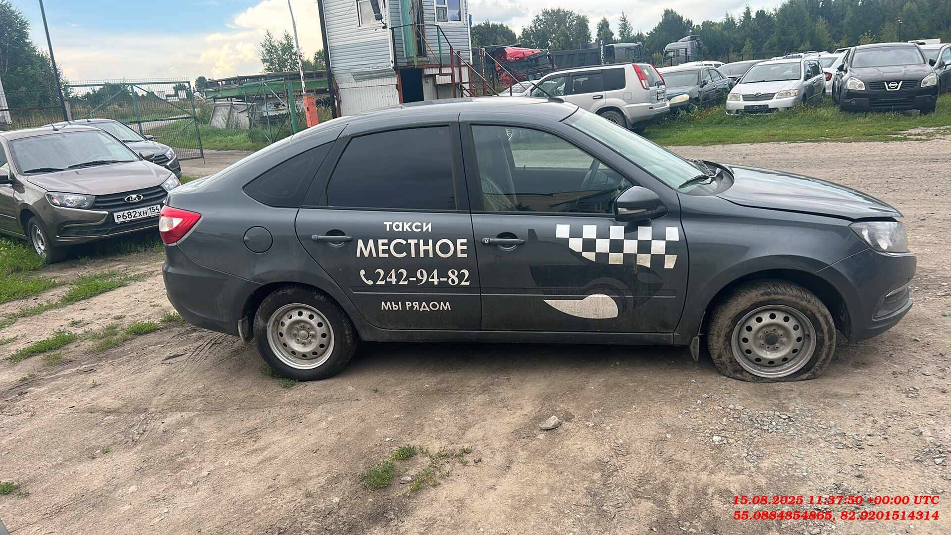 Lada Granta лифтбек,  7 133 км, 2024 года в лизинг