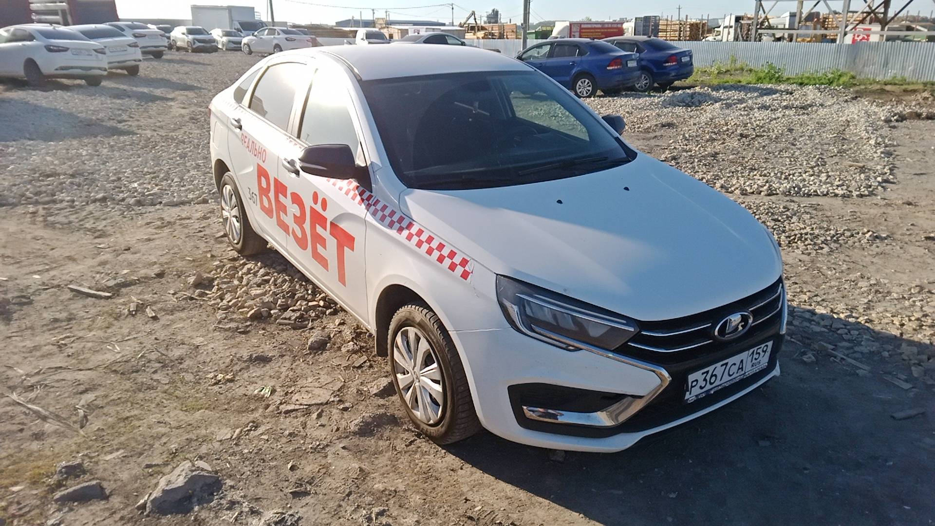 Lada Vesta седан,  100 370 км, 2024 года в лизинг