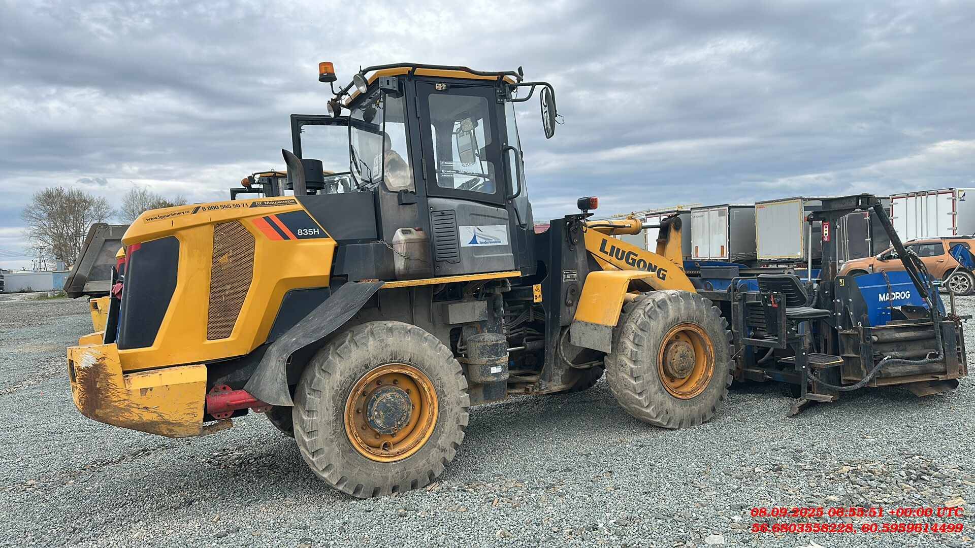 LiuGong CLG835H, 2020 года в лизинг