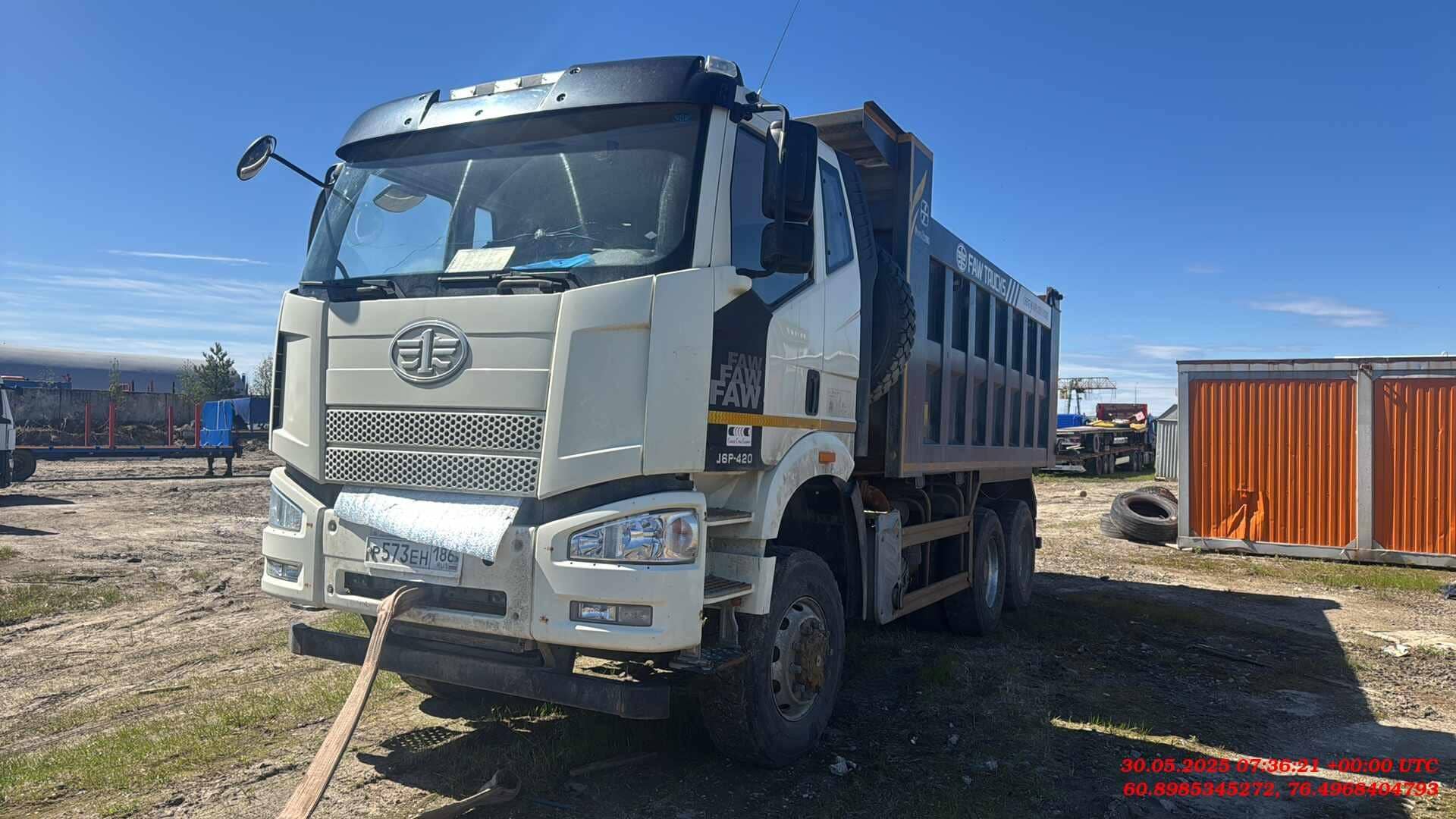 FAW CA3250P66K24L1TE5 6x6,  89 000 км, 2023 года
