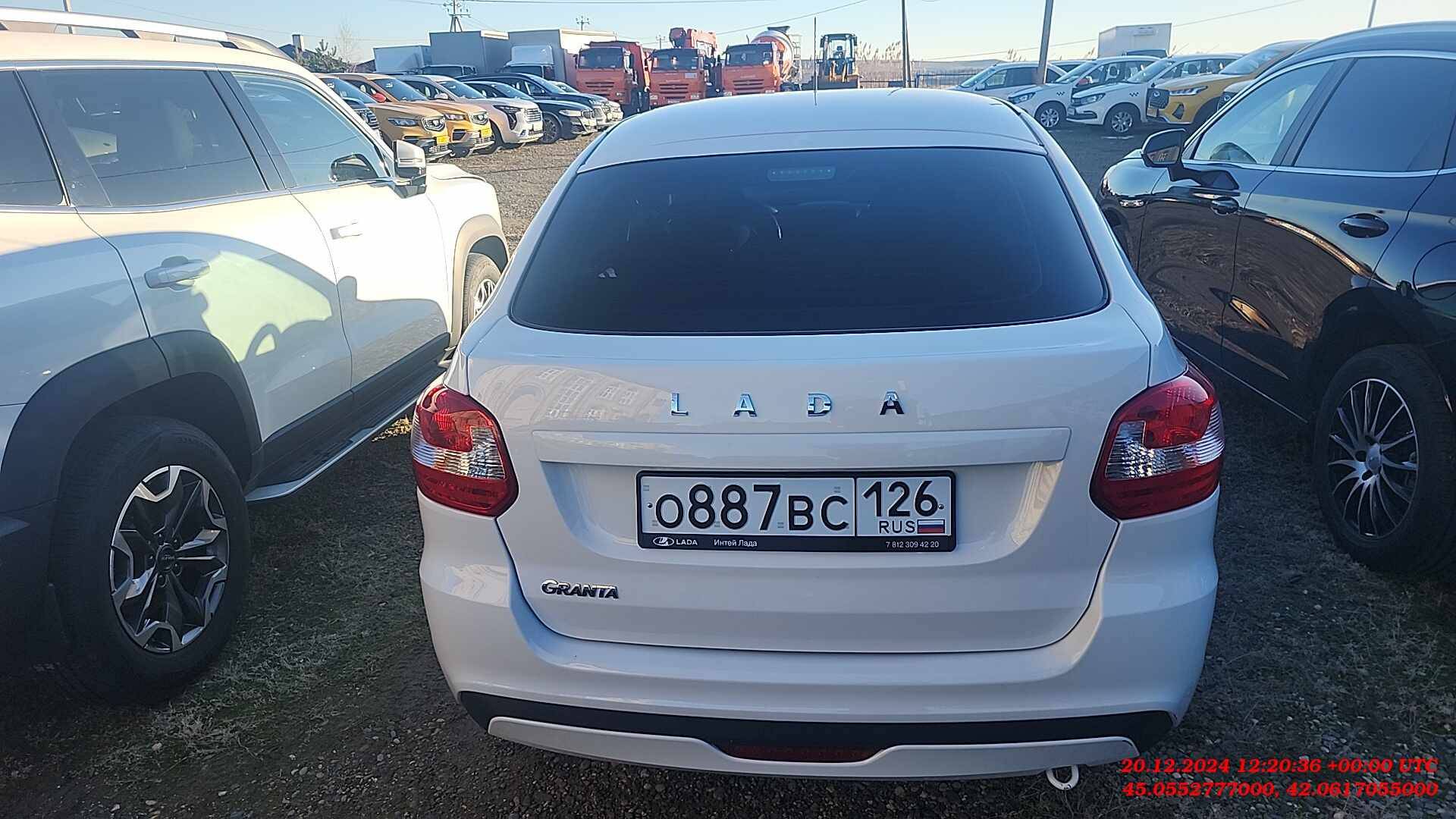 Lada Granta лифтбек,  32 628 км, 2024 года в лизинг