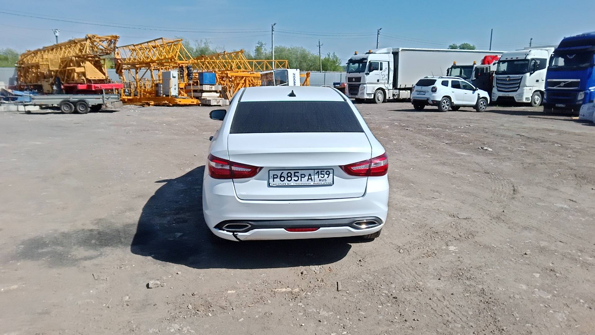 Lada Vesta седан,  83 189 км, 2023 года в лизинг