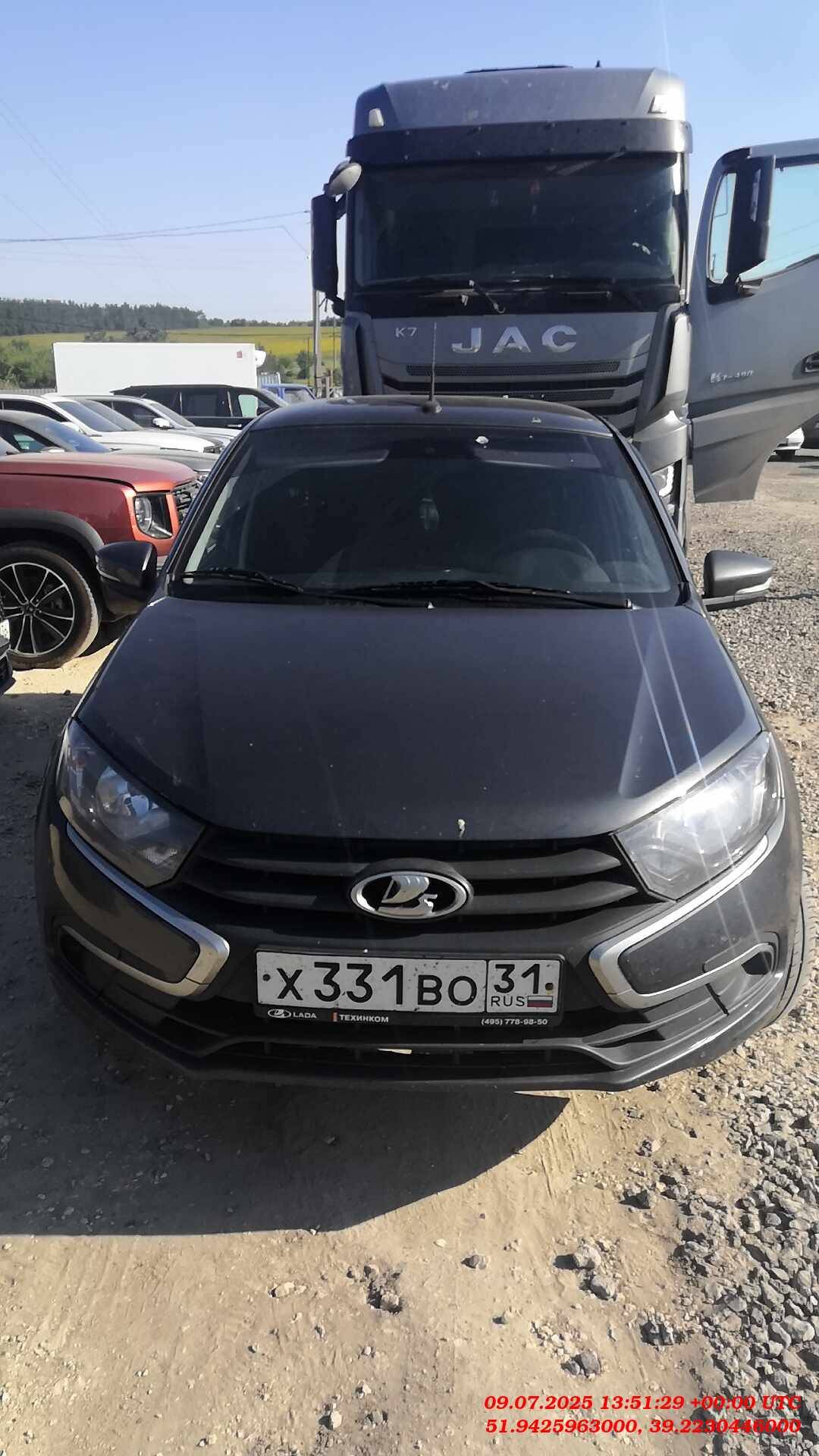 Lada Granta лифтбек,  99 431 км, 2022 года в лизинг