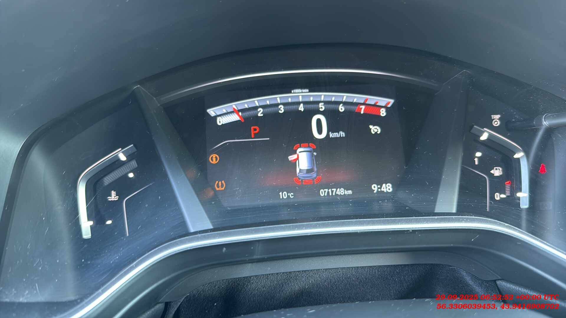 Honda CR-V,  71 000 км, 2019 года в лизинг