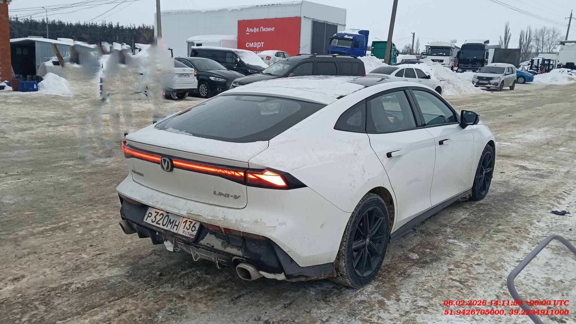 Changan Uni-V,  52 722 км, 2024 года в лизинг