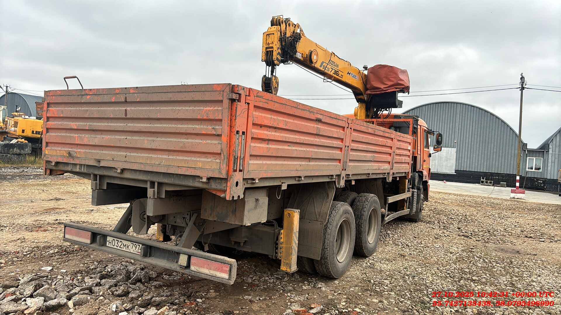 КАМАЗ 65115-48(A5),  14 704 км, 2022 года в лизинг