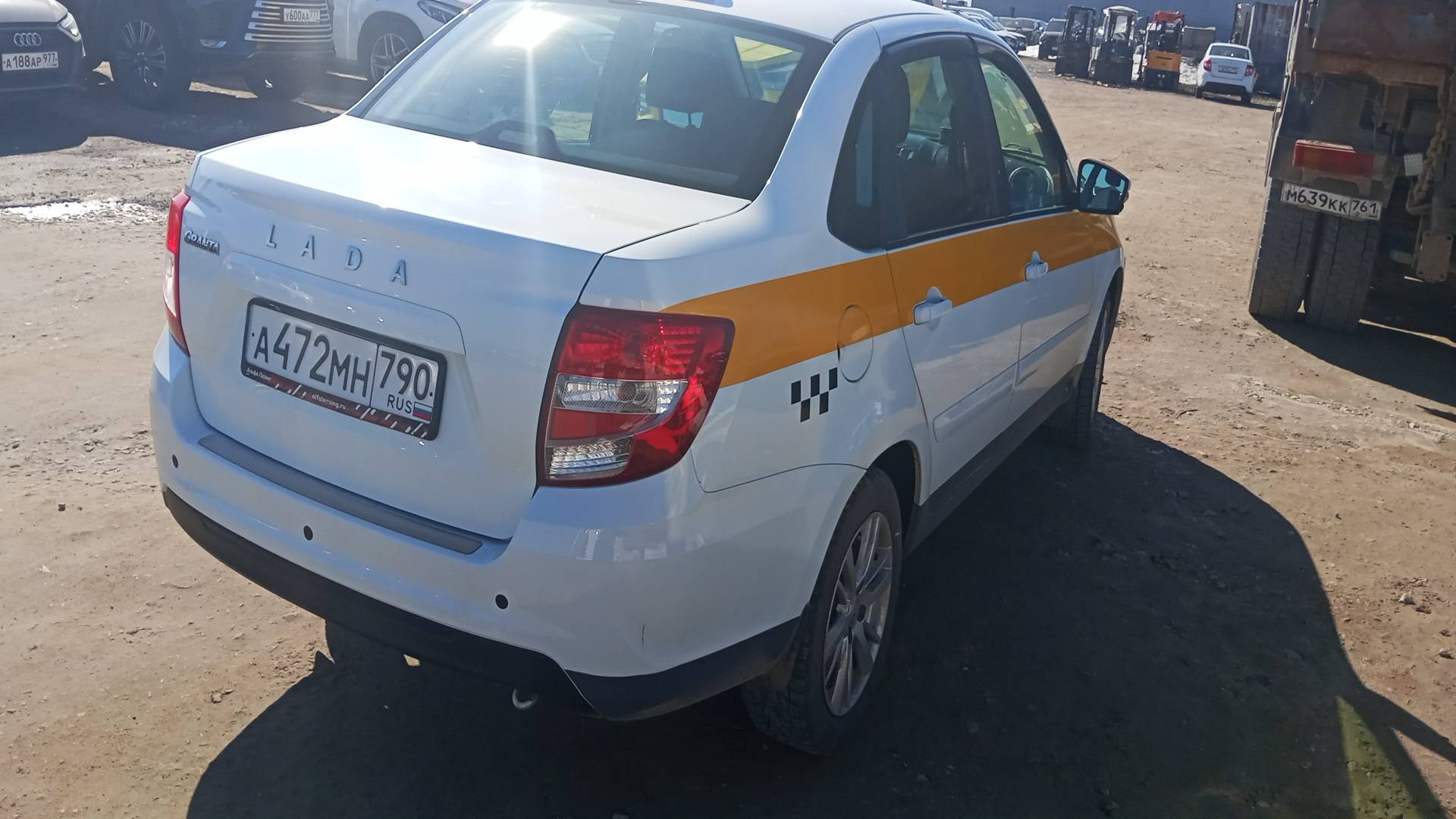 Lada Granta седан,  129 424 км, 2021 года в лизинг