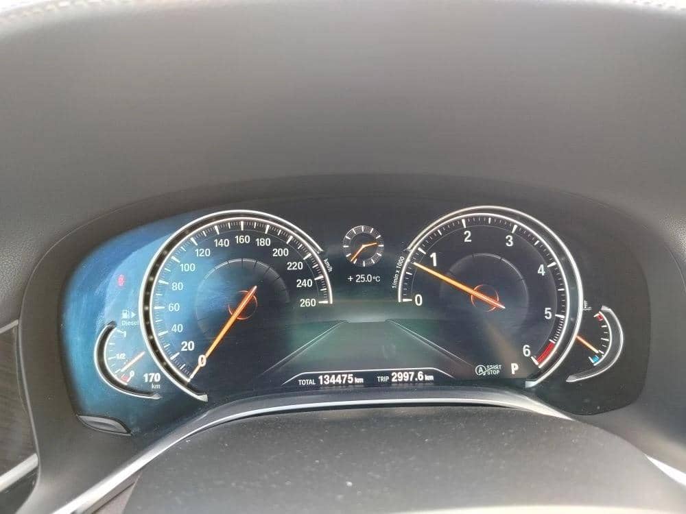 BMW 7 серия,  134 475 км, 2018 года в лизинг