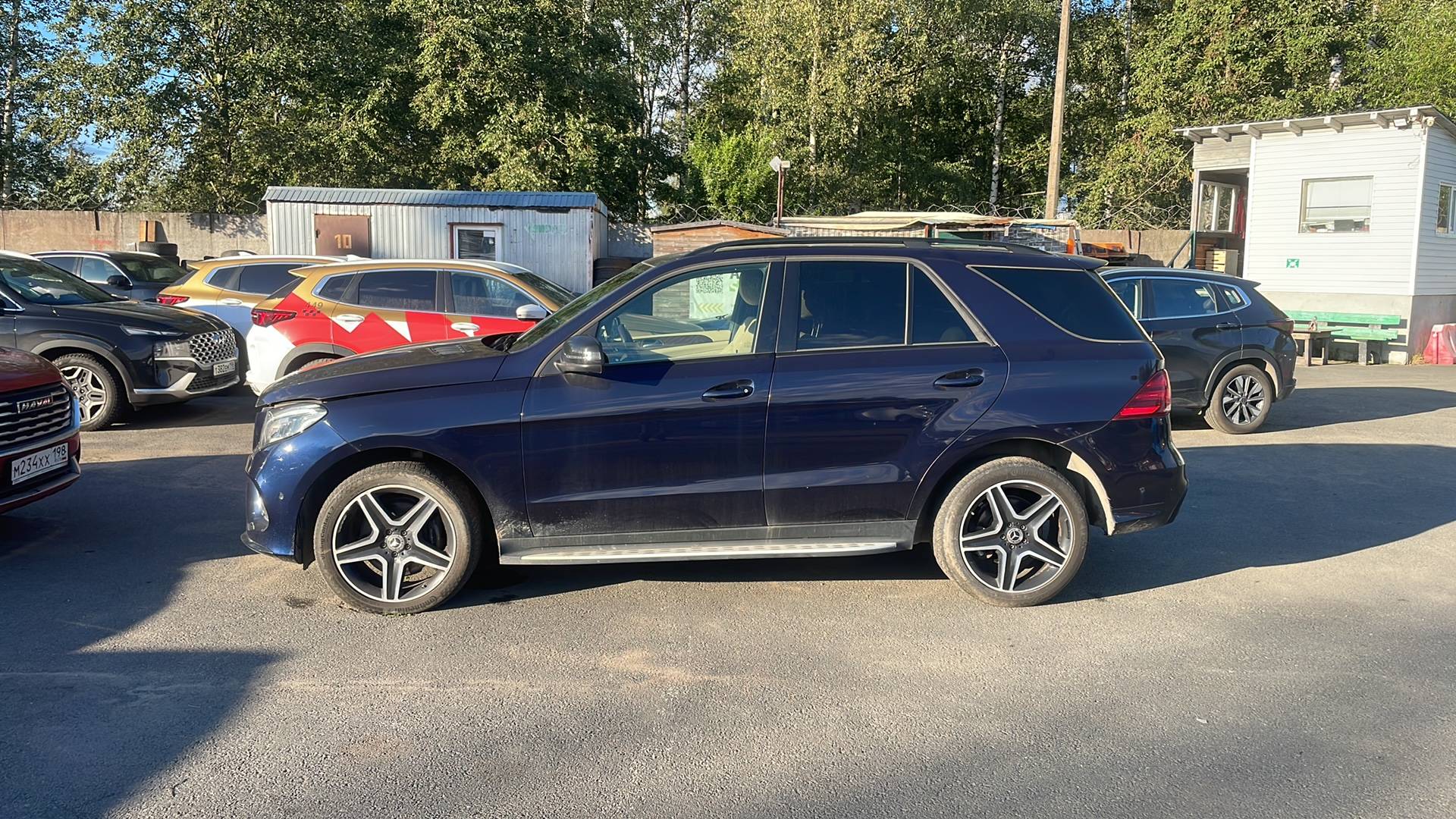 Mercedes-Benz GLE,  93 391 км, 2017 года в лизинг